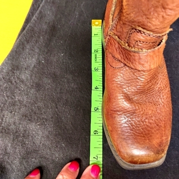 FRYE Youth size 9 leather boots children's unisex - Picture 3 of 16